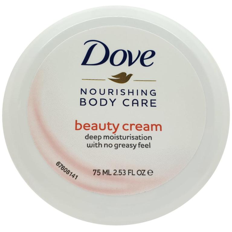 DOVE LOCION CREMA NOURISING BODY FACIAL Y MANOS 24HOUR 75ML 2.53FL 