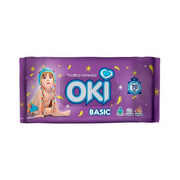 OKI TOALLAS HUMEDAS BASIC X 70 UNID 