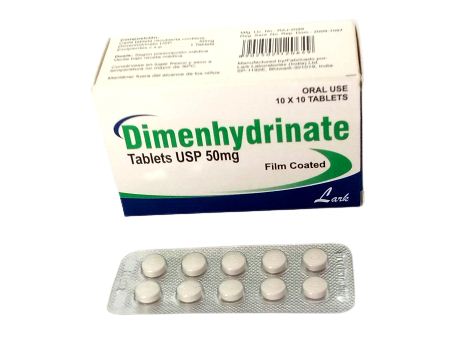 BLIST DIMENHYDRINATE 50 MG X 10 TAB (VIAJESAN)