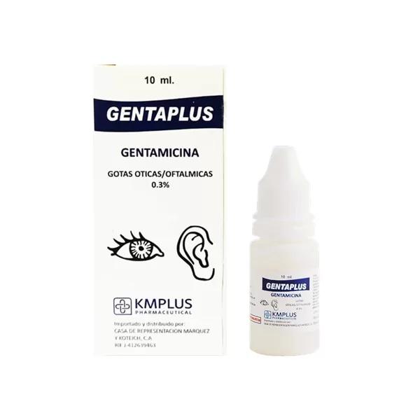 GENTAPLUS GENTAMICINA 0.3%-10ML GOTAS OTICAS/OFT 10 ML 