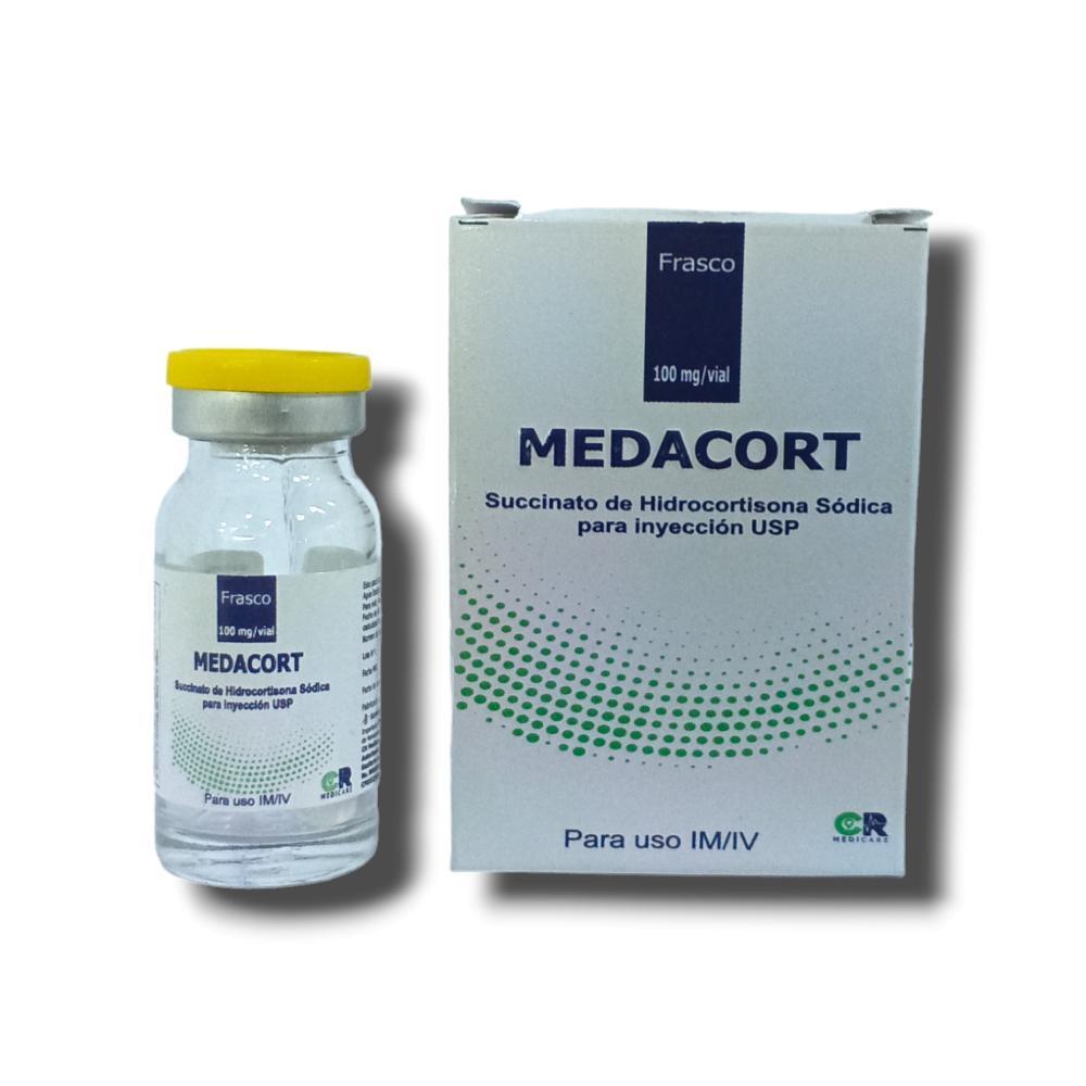 MEDACORT HIDROCORTISONA 100 MG VIAL I.M/I.V AMP MEDICARE