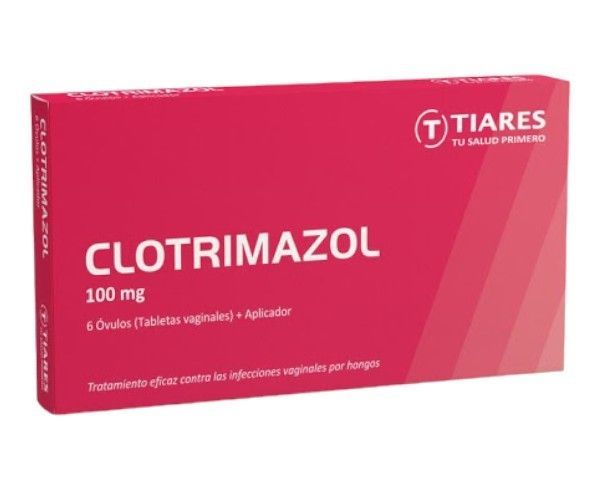 CLOTRIMAZOL 100 MG X 6 TAB VAGINALES + APLICADOR (IMAZOL) 