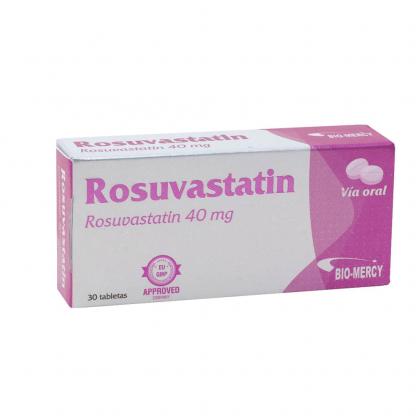 ROSUVASTATINA 40 MG X 30 TAB (REGULIP CRESADEX ROSULIP)