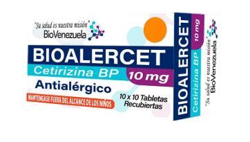BIOALERCET CETIRIZINA BP 10 MG X 30 TAB (TALZIC)