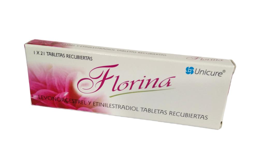 FLORINA LEVONORGESTREL 0.15MG ETINILESTRA 0.03MG X 21 TAB (SINOVUL)