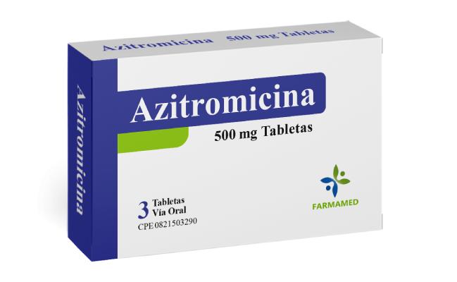 AZITROMICINA 500 MG X 3 TAB (AMOVÍN/ AZITRODEX/ AZITROM)