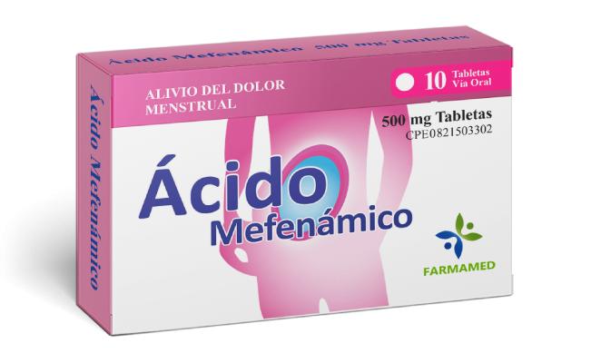 ACIDO MEFENAMICO 500MG X 10 TAB 