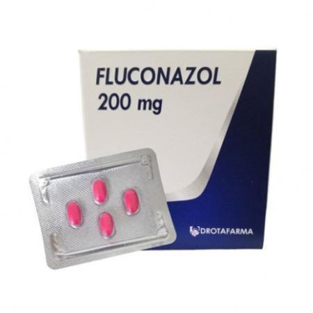 FLUCONAZOL 200MG 4 TAB REC DROTAFARMA