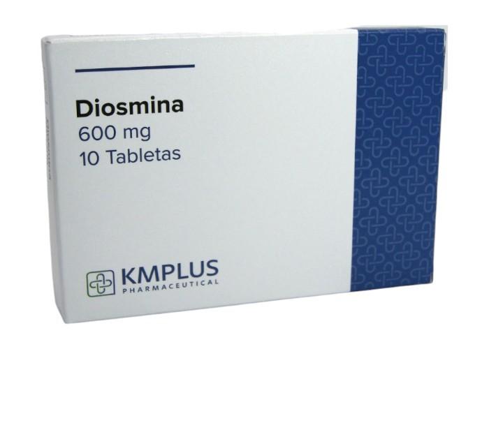 DIOSMINA 600 MG X 10 TAB