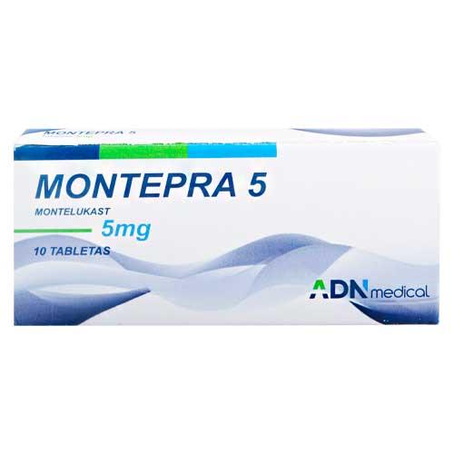 MONTEPRA MONTELUKAST 5 MG X 10 TAB (AIRON/ MONTRAX/ ROWELUK)