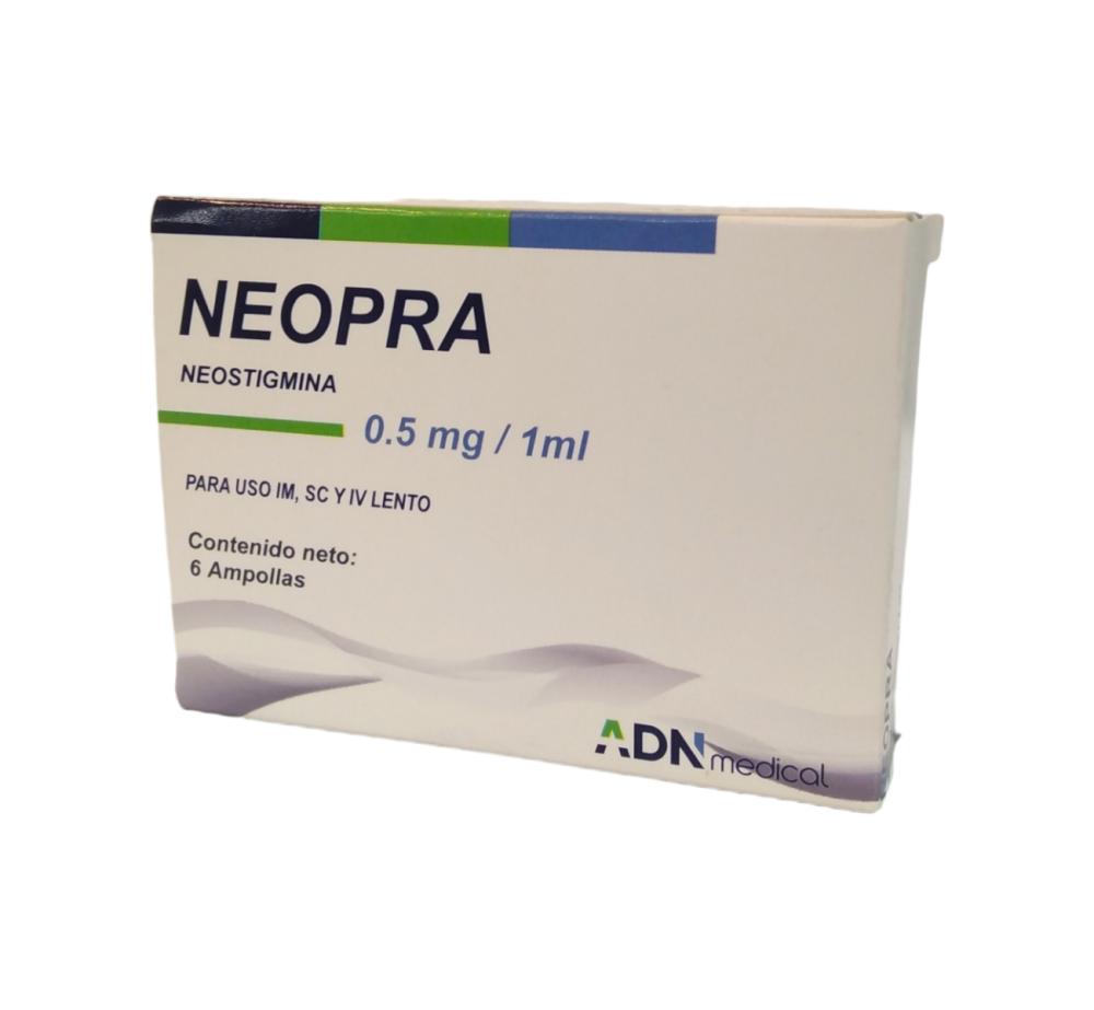 NEOPRA NEOSTIGMINE 0.5MG/1ML X 1 AMP ADN