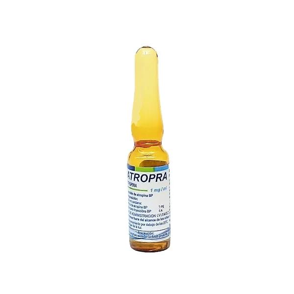 ATROPRA ATROPINA 1MG/ ML SOL INY IM/IV/SC ADN MEDICAL