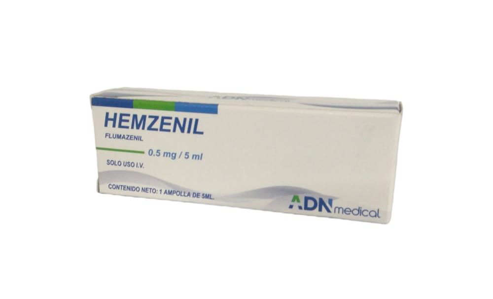 HEMZENIL FLUMAZENIL  0.5MG/5ML X 1 AMP ADN