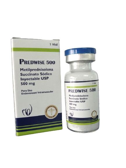 PREDWISE METILPREDNISOLONA 500 MG SOL INY I.V/I.M (SOLUMEDROL)