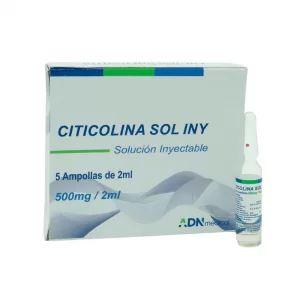 CITICOLINA 500MG/2ML I.M/I.V 1 AMP (SOMAZINA/ CERAXON/ CITIC)