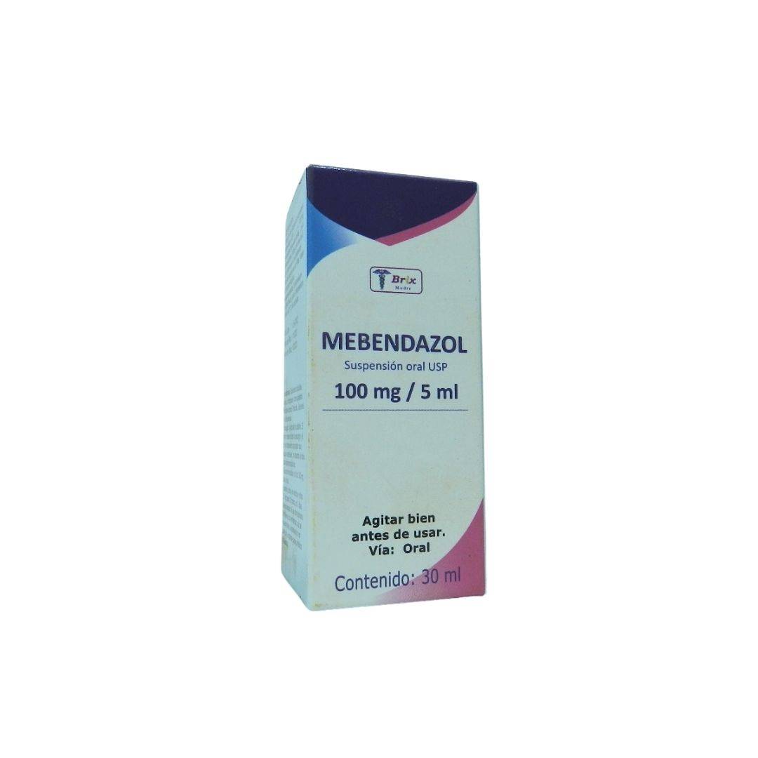 MEBENDAZOL 100 MG / 5 ML X 30 ML SUSP ORAL (BENDAMEN/ BRIPERIN)