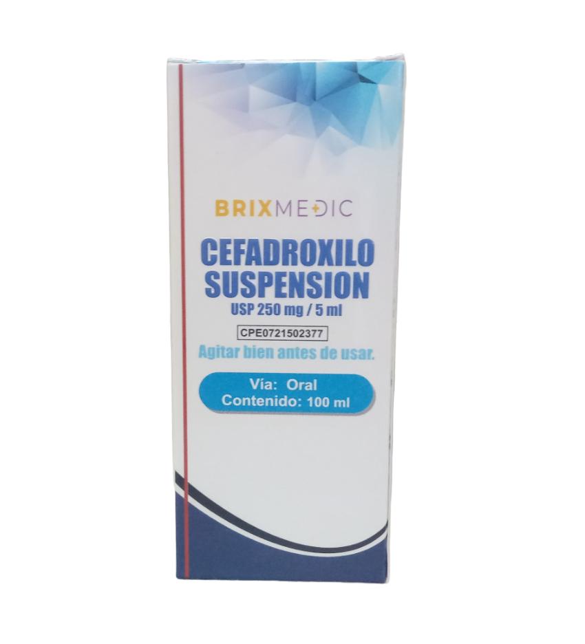 CEFADROXILO 250 MG/5ML SUSP 100 ML