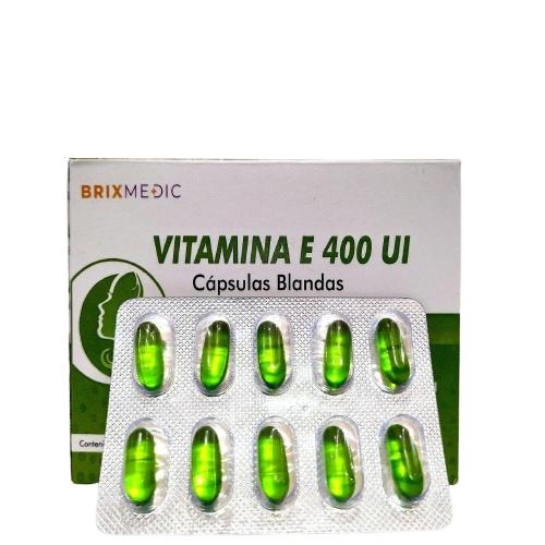 BLIST VITAMINA E 400 UI BLANDAS X 10 CAPS 