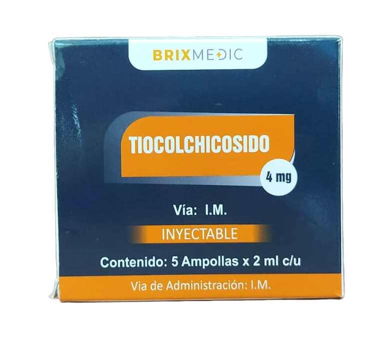 TIOCOLCHICOSIDO 4 MG/2ML I.M X 1 AMP (EUSELIN)