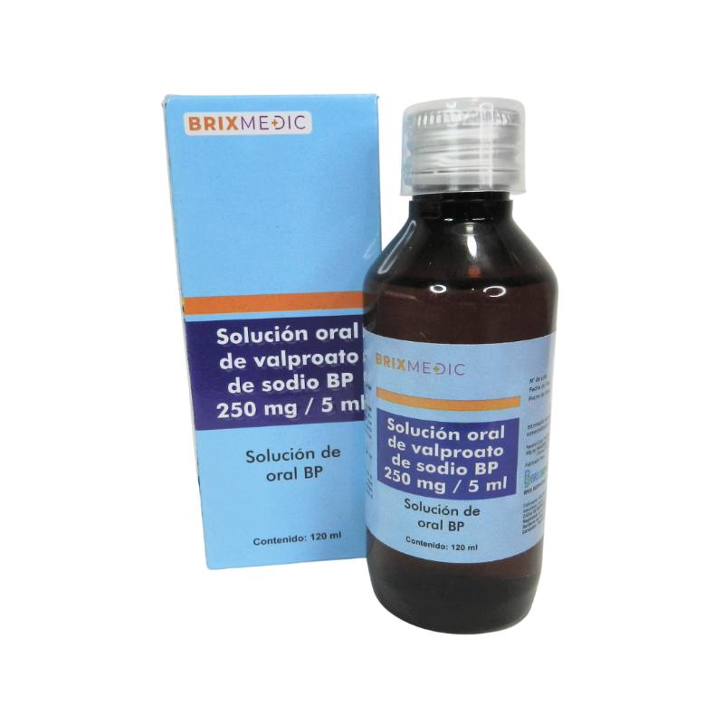 ACIDO VALPROICO 250MG/5ML JARABE X 120 ML (VALPRON/ DEPAKINE)