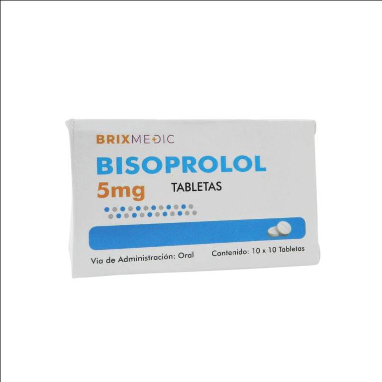 BLIST BISOPROLOL FUMARATO 5 MG X 10 TAB (BIOTALOL CORENTEL)