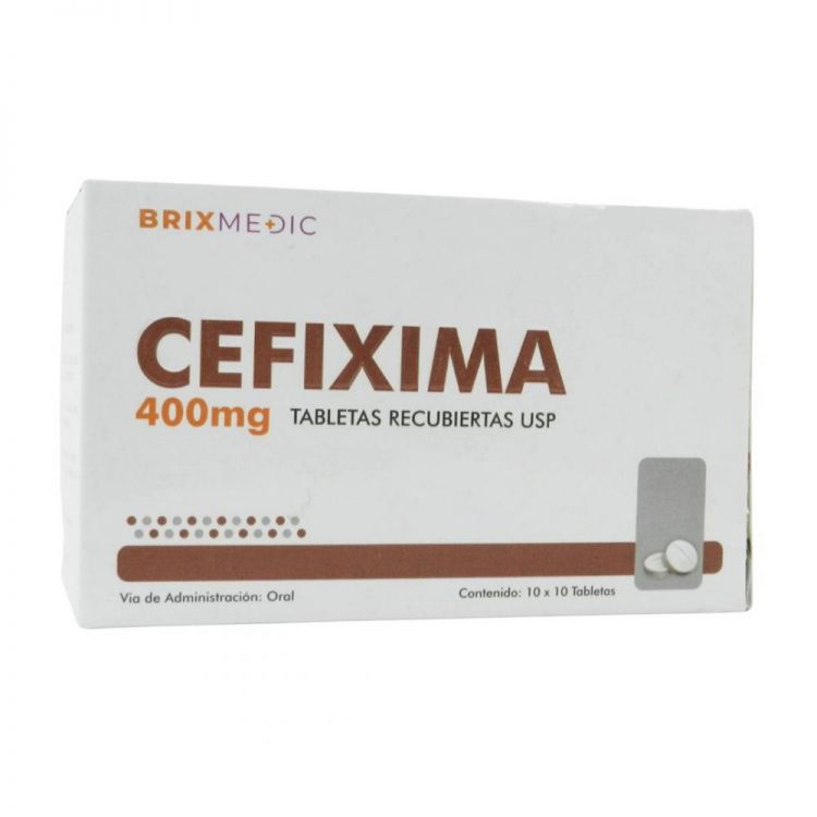 BLIST CEFIXIMA 400 MG X 10 CAPS (LONGACEF CEDAX)