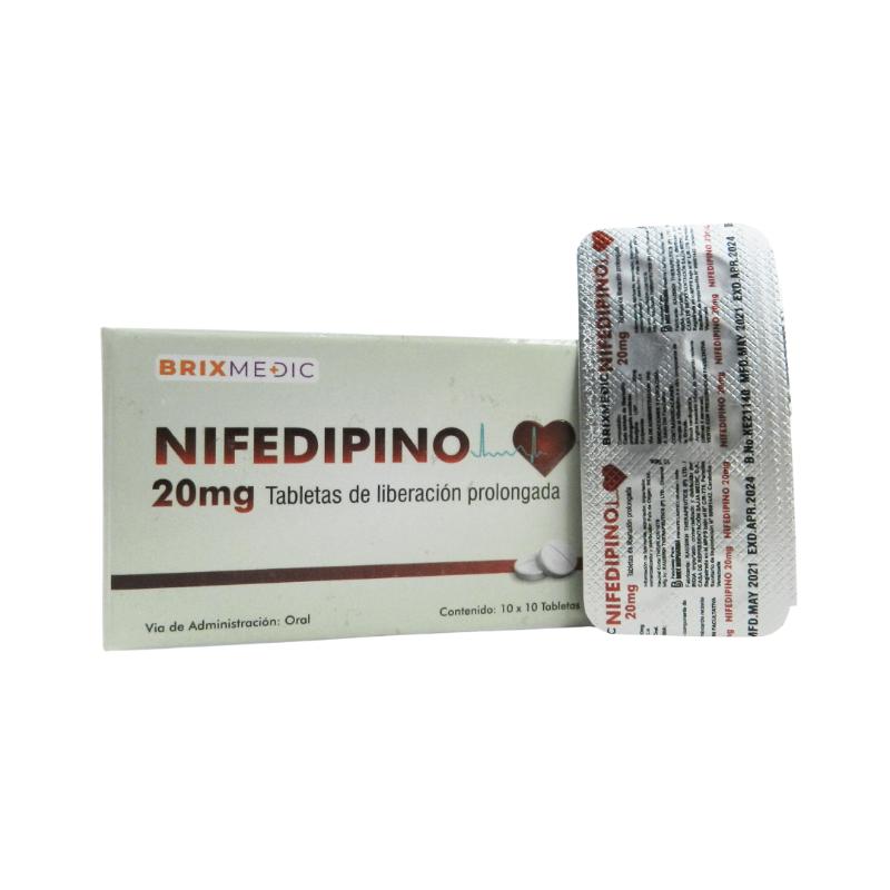 BLIST NIFEDIPINA 20 MG X 10 TAB LP (NIFELAN TENSOMAX TENSOPIN)