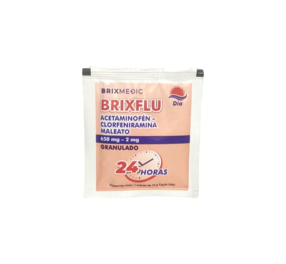 BLIST BRIXFLU DIA/NOCHE ACETAM+CLORFENI+CAFEINA 10 GR X 1 SOBRES BRIX MEDIC