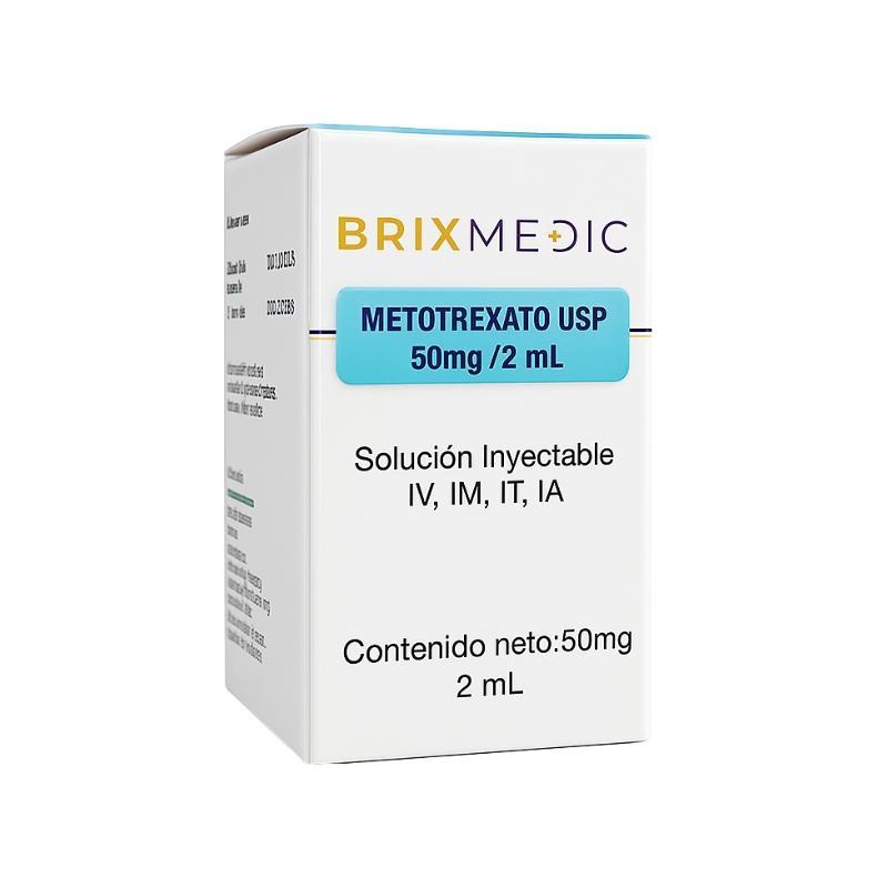 METOTREXATO USP 50 MG / 2 ML SOL. INY. IV/IM/IT/IA BRIX MEDIC 