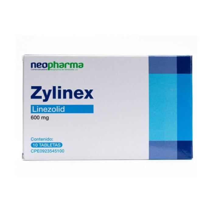 ZYLINEX LINEZOLID 600MG X 10 TAB (ZIVOX)