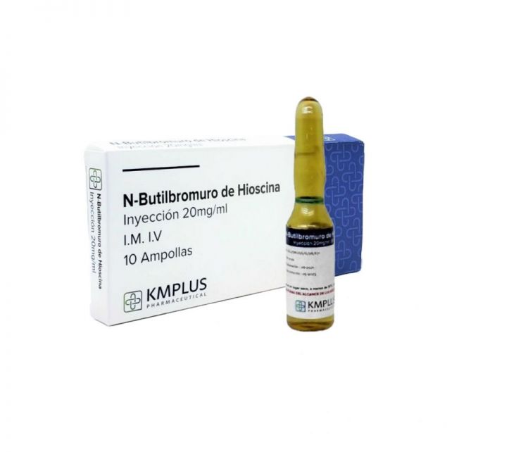 N-BUTILBROMURO DE HIOSCINA AMP I.M/I.V 20 MG/1 ML BUSCAPINA SIMPLE