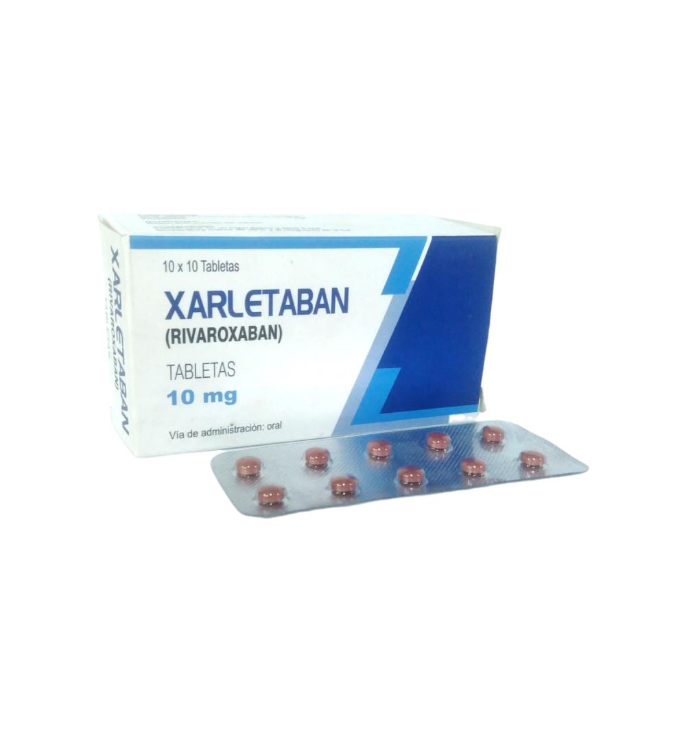 BLIST XARLETABAN RIVAROXABAN 10 MG X 10 TAB (BLOKXA ARUDIL XARELTO)