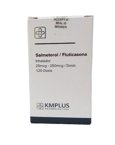 SALMETEROL FLUTICASONA SUSP PARA INHA 25-250 MCG/120 DOSIS 