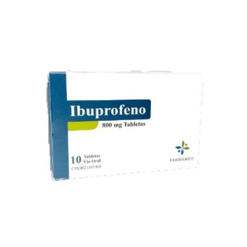 IBUPROFENO 800MG X 10 TAB (BRUGESIC/IBUPRA)
