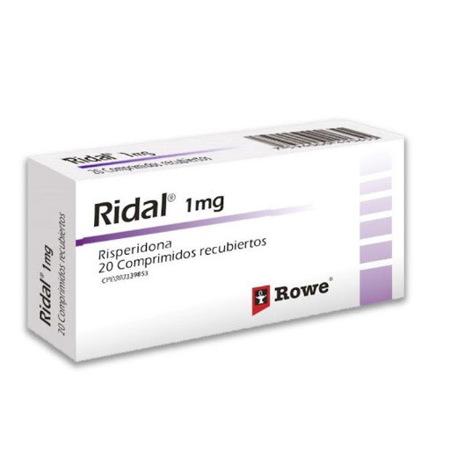 RISPERIDONA 1MG X 20 TAB (RIDAL RISPEN)