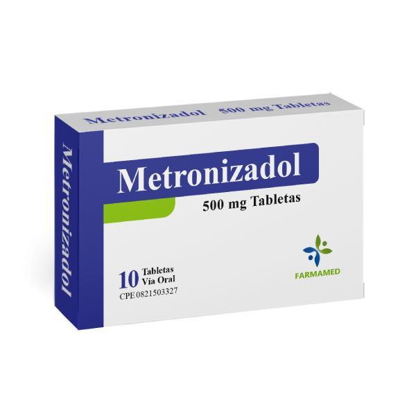 METRONIDAZOL 500 MG X 10 TAB FARMAMED