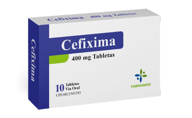 CEFIXIMA 400MG X10 FARMAMED