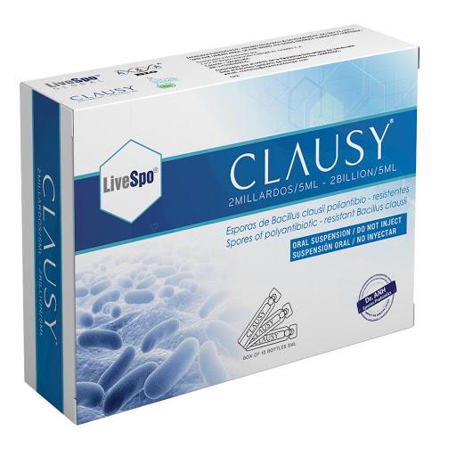 CLAUSY 2 MILLARDOS BACILLUS SUSP X 5 ML (ENTEROGERMINA/BACILLUS)