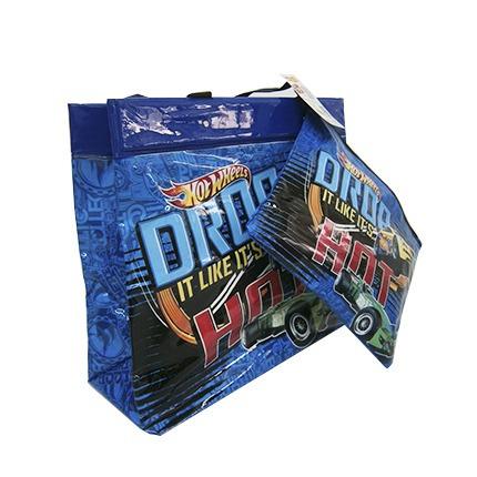 COMBO BOLSO PLAYERO HOT WHEELS