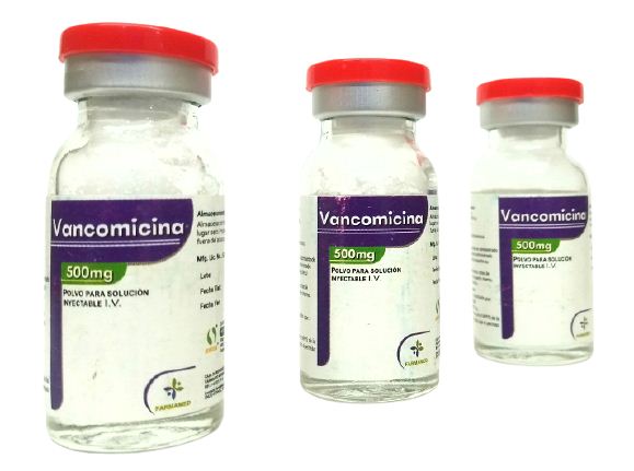 VANCOMICINA 500 MG POLVO P/ SOL INYEC I.V X 1 AMP (VANBIOTIC/ VANLID)