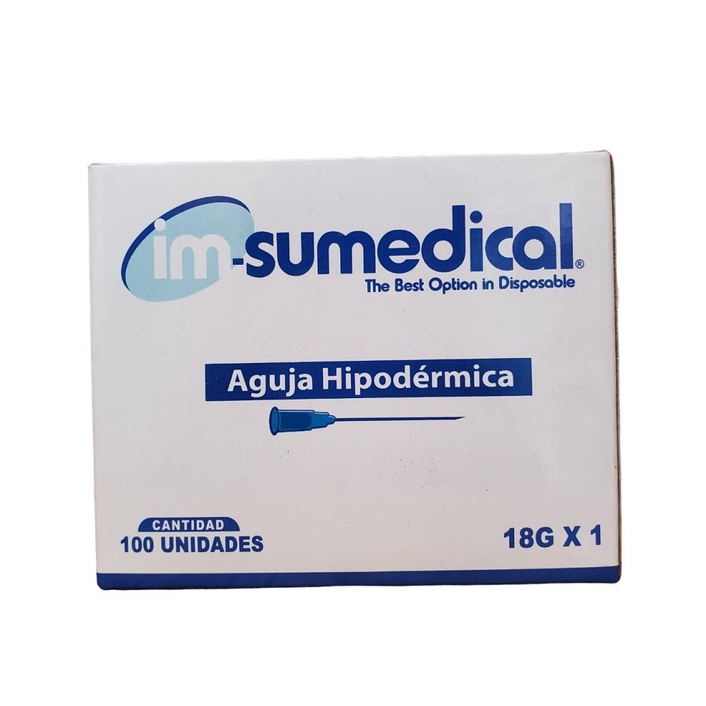 AGUJA HIPODERMICA 18G X 1