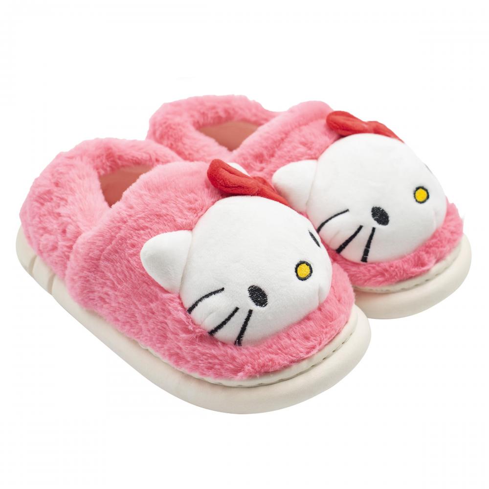 PANTUFLAS DE HELLO KITTY ROSADAS