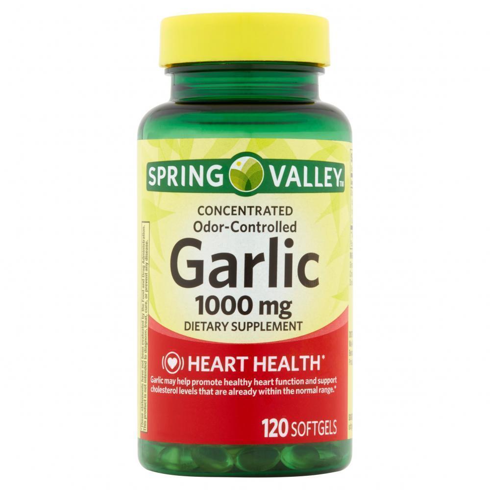 SPRING VALLEY GARLIC 1000 MG X 100 CAPS