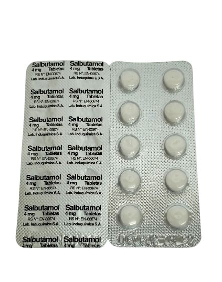 BLIST SALBUTAMOL 4MG X 10 TAB (AIRPLEN)